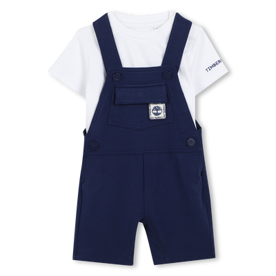 Setje T-shirt en tuinbroek TIMBERLAND BOY