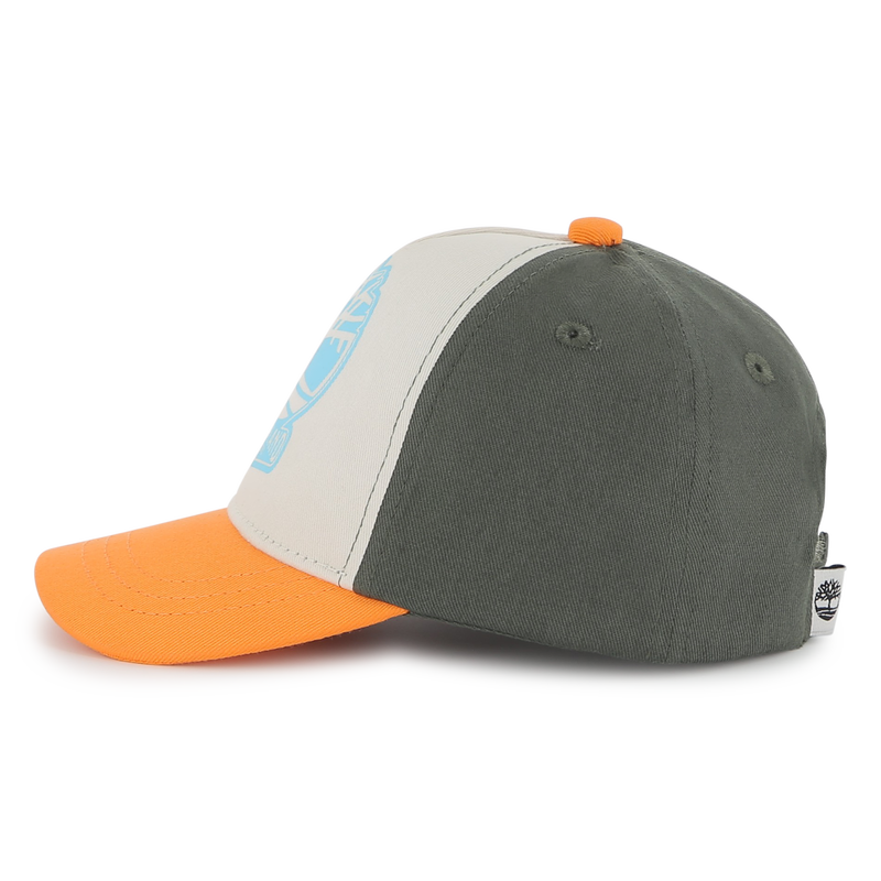 Casquette tricolore &agrave; fermeture auto-aggripante TIMBERLAND 
                        GARCON