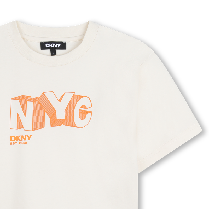 TEE-SHIRT MANCHES COURTES DKNY 
                        GARCON