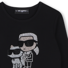 Tee-shirt manches longues KARL LAGERFELD KIDS 
                    FILLE