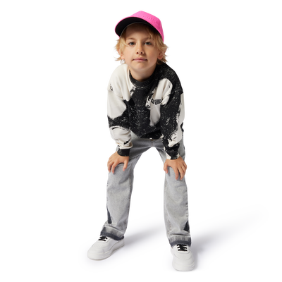 Leren sneakers met klittenband MARC JACOBS BOY