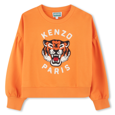 Fleece sweater KENZO KIDS GIRL