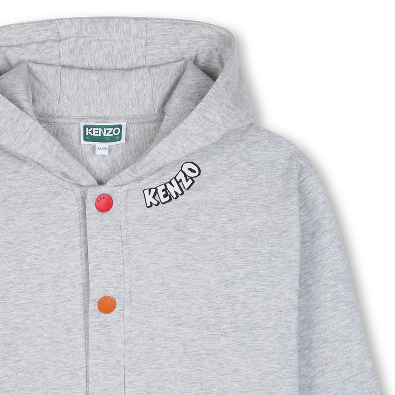 Cardigan &agrave; capuche KENZO KIDS 
                        GARCON
