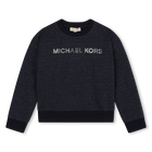Sweat-shirt paillet&eacute; MICHAEL KORS 
                    FILLE