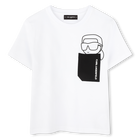 T-shirt &agrave; manches courtes KARL LAGERFELD KIDS 
                    GARCON