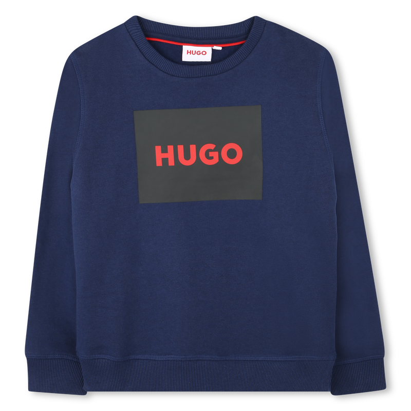 Sweat-shirt molletonn&eacute; HUGO 
                        GARCON