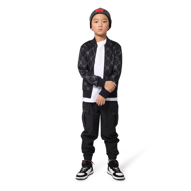 Wijde joggingbroek HUGO 
                        BOY