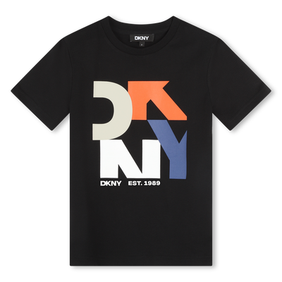 T-shirt manches courtes coton DKNY GARCON