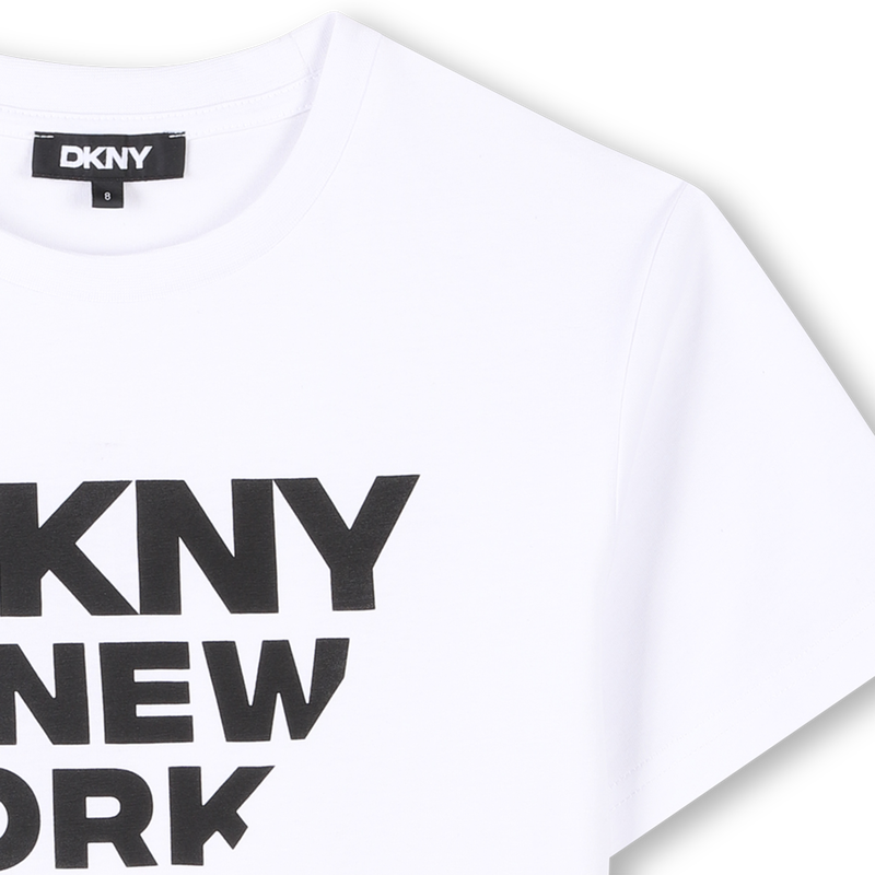 T-shirt manches courtes coton DKNY 
                        UNISEXE