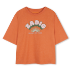 Tee-shirt manches courtes, MANDARIN ORANGE, hi-res