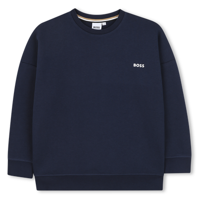 Effen sweater met ronde hals BOSS BOY