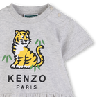 Jurk met drukknoopopening KENZO KIDS 
                    GIRL