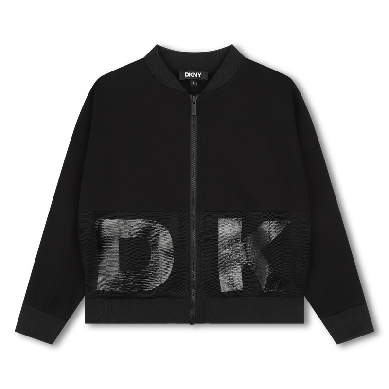 Cardigan zipp&eacute; DKNY 
                        FILLE