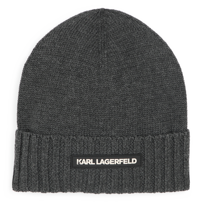 Bonnet en tricot KARL LAGERFELD KIDS GARCON