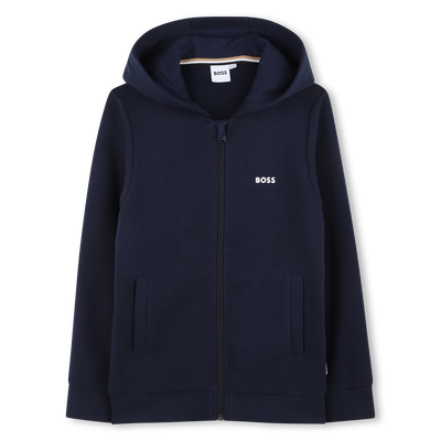 Cardigan &agrave; capuche BOSS GARCON