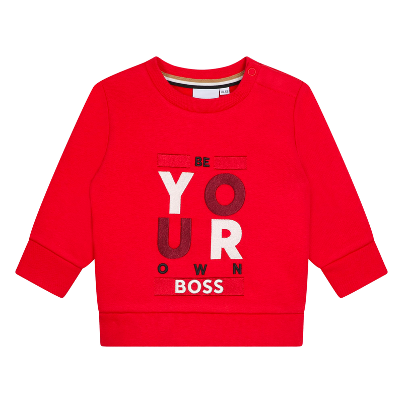 Sweatshirt met ronde hals BOSS 
                        BOY