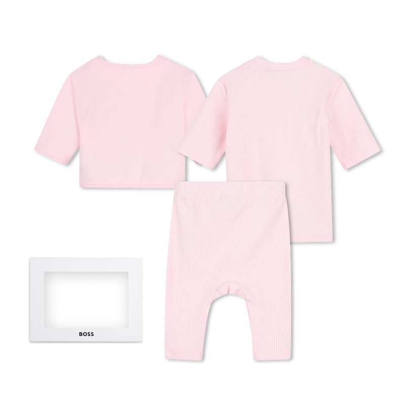 Ensemble pantalon, cardigan et tee-shirt BOSS 
                        FILLE