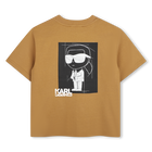 T-shirt met korte mouwen KARL LAGERFELD KIDS 
                    BOY