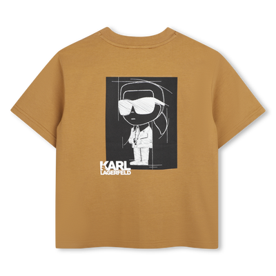 T-shirt met korte mouwen KARL LAGERFELD KIDS BOY