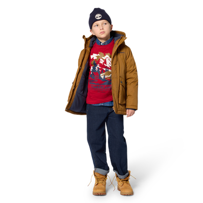 Capuchon cardigan TIMBERLAND BOY