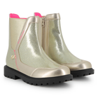 Bottines m&eacute;tallis&eacute;es BILLIEBLUSH 
                    FILLE