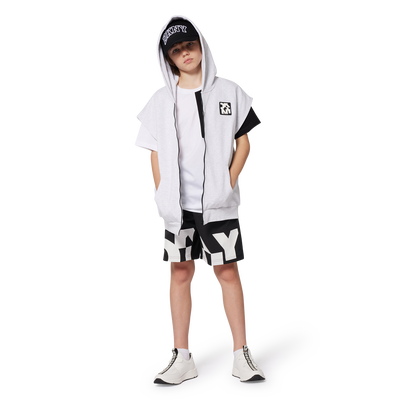 Wijd T-shirt met borstzakje DKNY UNISEX