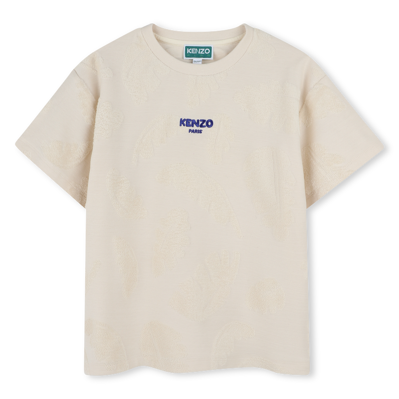 Katoenen T-shirt van badstof KENZO KIDS 
                        BOY