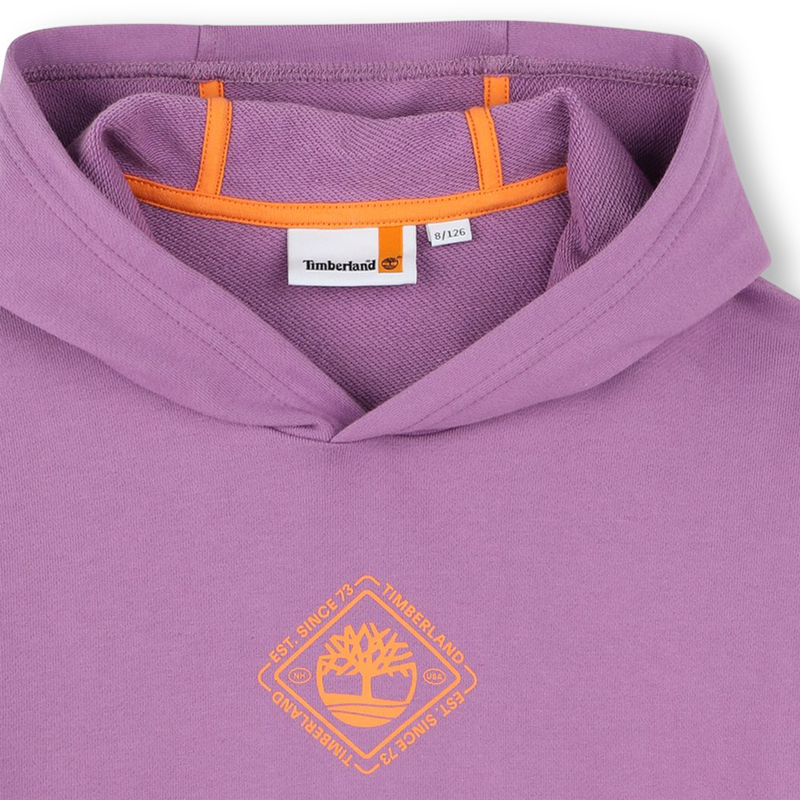 Sweat-shirt &agrave; capuche logo TIMBERLAND 
                        GARCON