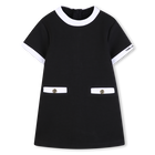 Jurk met korte mouwen KARL LAGERFELD KIDS 
                    GIRL