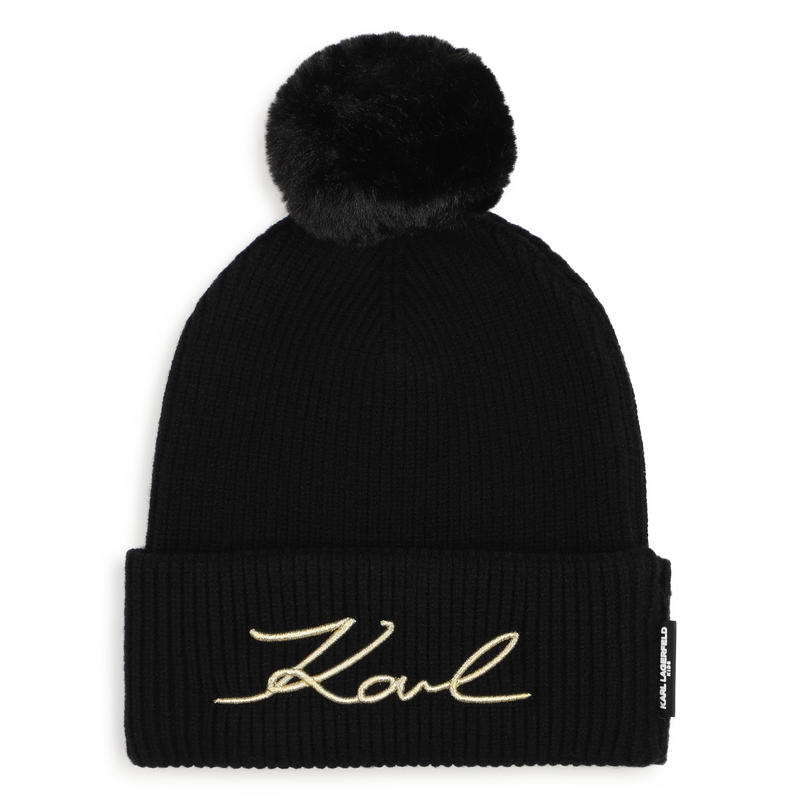 Ensemble bonnet et tour de cou KARL LAGERFELD KIDS 
                        FILLE