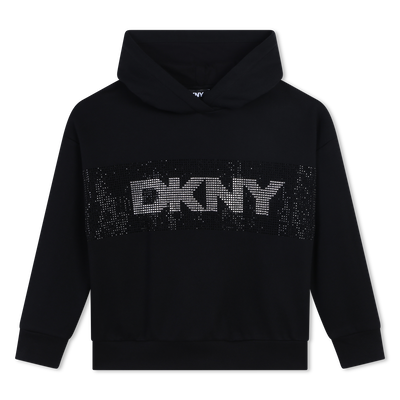 Sweat-shirt en molleton DKNY FILLE