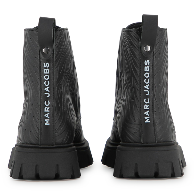 Bottines en cuir de vachette MARC JACOBS 
                        FILLE