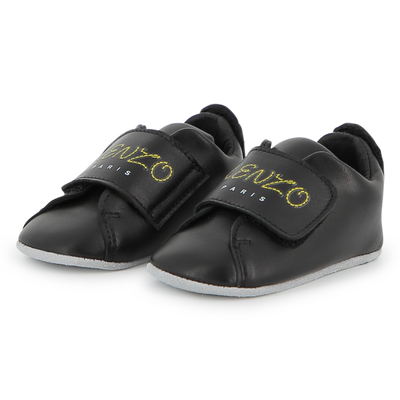 Chaussons en cuir de mouton KENZO KIDS UNISEXE
