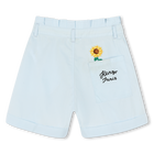 Short &agrave; taille &eacute;lastiqu&eacute;e KENZO KIDS 
                    FILLE