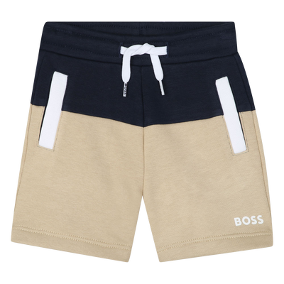 Short bicolore molletonn&eacute; BOSS GARCON