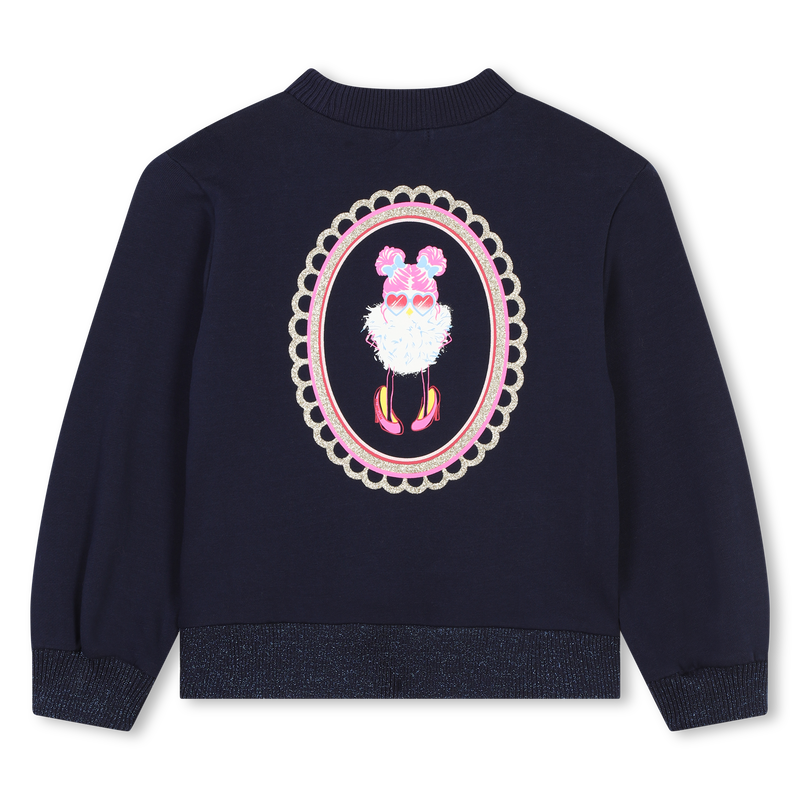 Fleece sweater van katoen BILLIEBLUSH 
                        GIRL