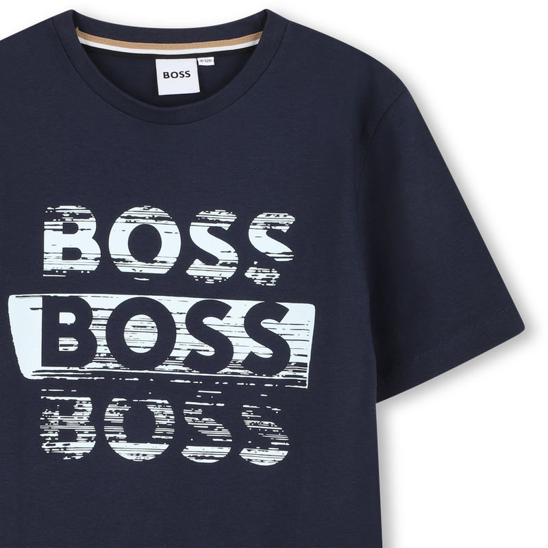 T-shirt met korte mouwen BOSS 
                        BOY