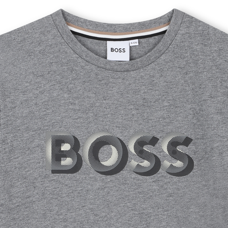 T-shirt met korte mouwen BOSS 
                        BOY