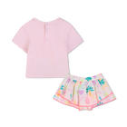 Ensemble Tee-shirt + short BILLIEBLUSH 
                    FILLE
