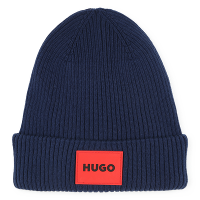 Bonnet tricot&eacute; HUGO UNISEXE