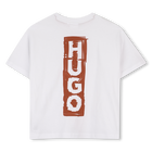 T-shirt met korte mouwen HUGO 
                    JONGEN