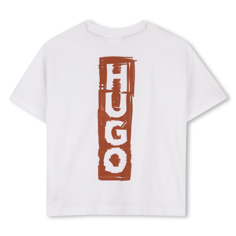 T-shirt met korte mouwen HUGO 
                        JONGEN
