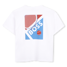 T-shirt met korte mouwen BOSS 
                    BOY