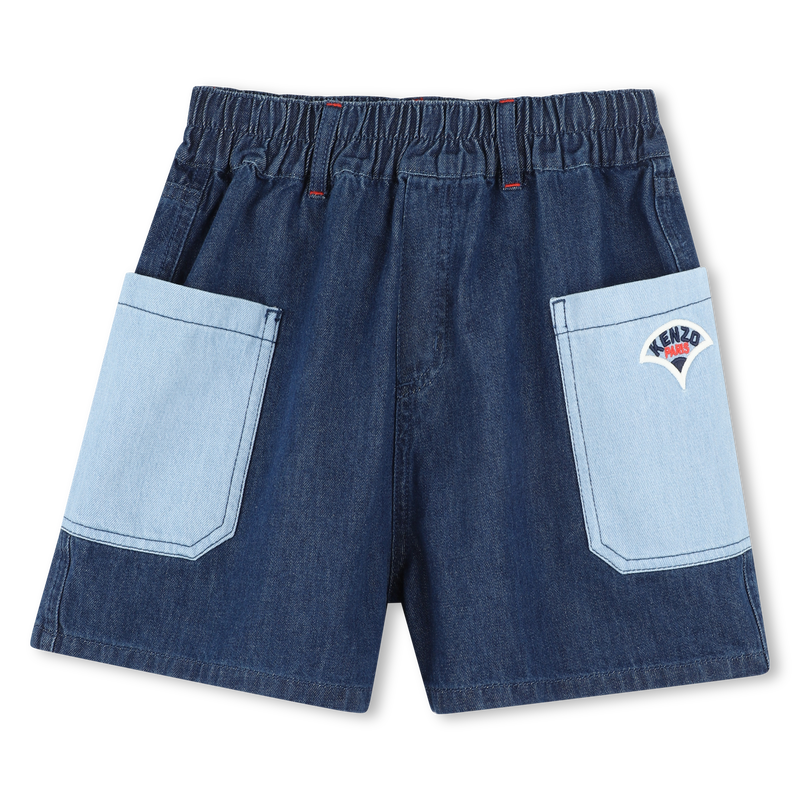 Short en jean &agrave; poches KENZO KIDS 
                        FILLE