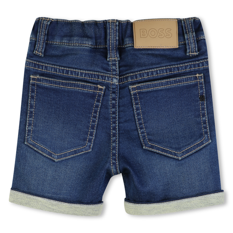 SHORT EN JEAN BOSS 
                        GARCON