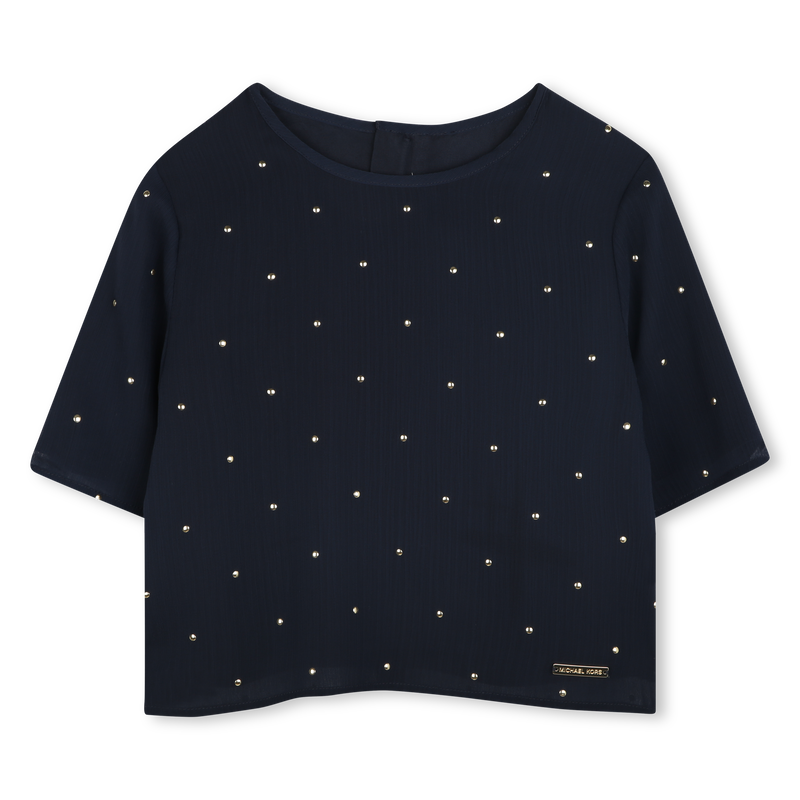 Blouse &agrave; manches courtes MICHAEL KORS 
                        FILLE