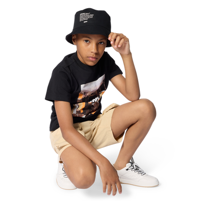 T-SHIRT MET KORTE MOUWEN DKNY BOY