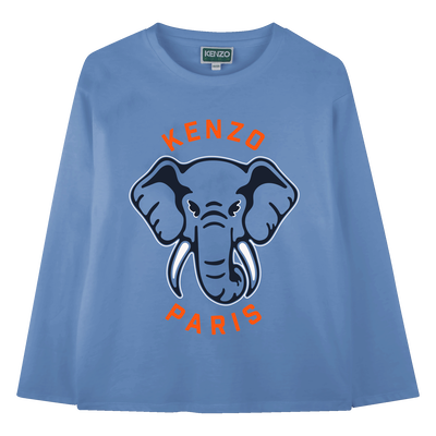 Tee-shirt &agrave; manches longues KENZO KIDS UNISEXE