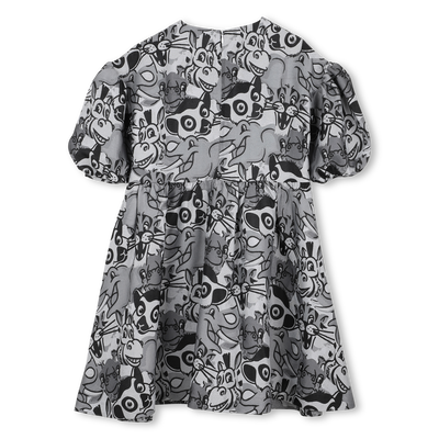 Robe  &agrave; manches ballons KENZO KIDS FILLE