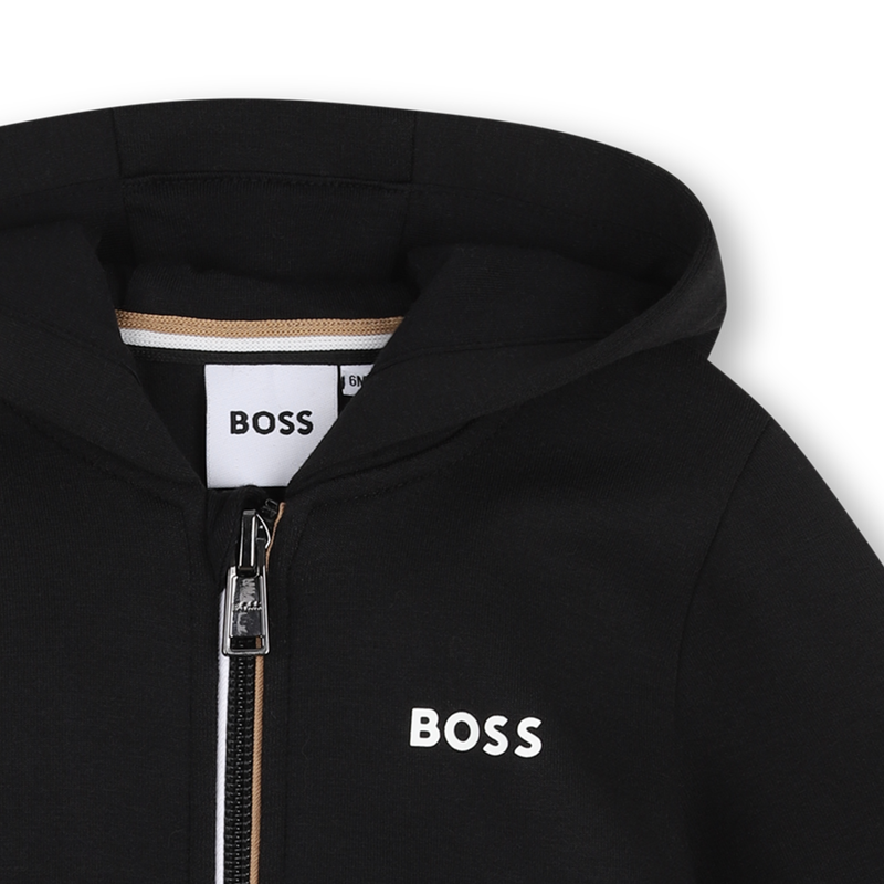 Cardigan &agrave; capuche BOSS 
                        GARCON